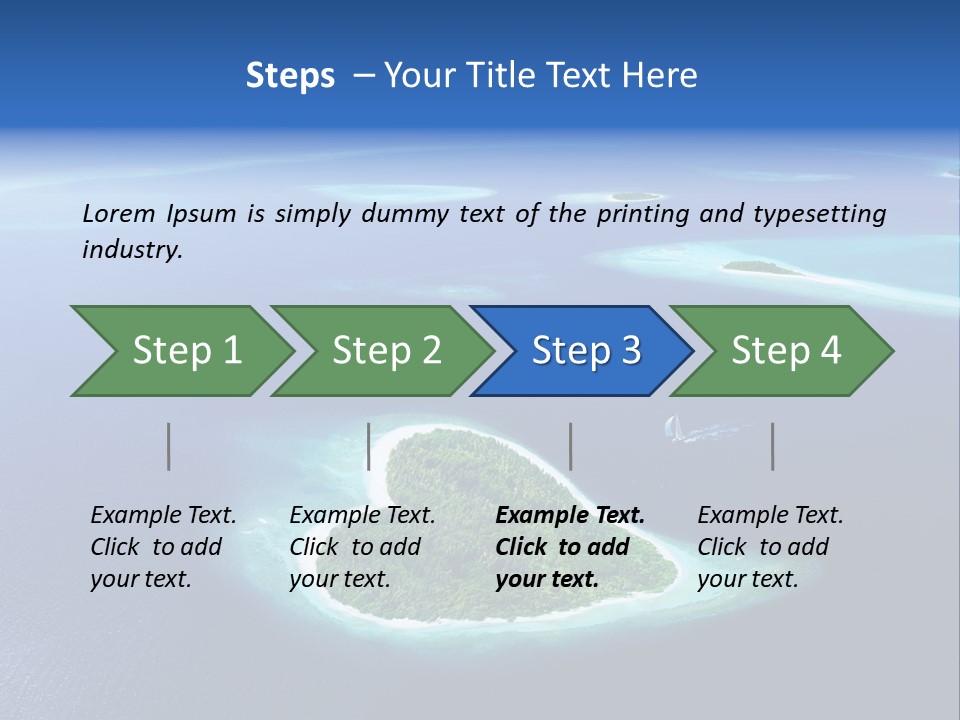 Desertico Esotiche Cuore PowerPoint Template