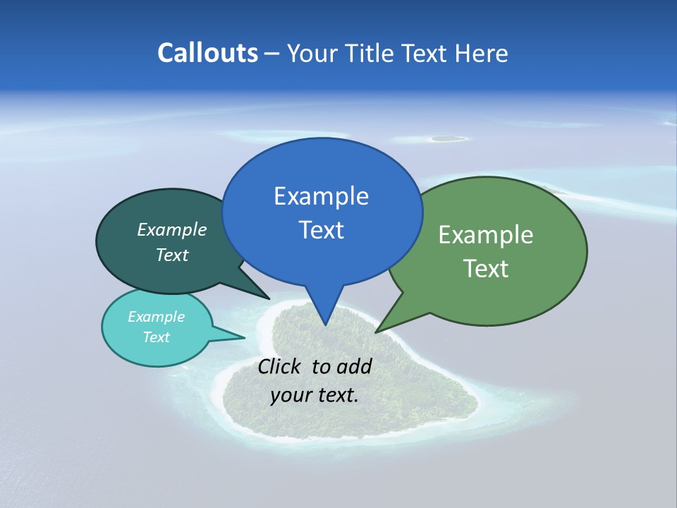 Desertico Esotiche Cuore PowerPoint Template