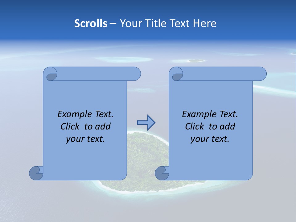 Desertico Esotiche Cuore PowerPoint Template