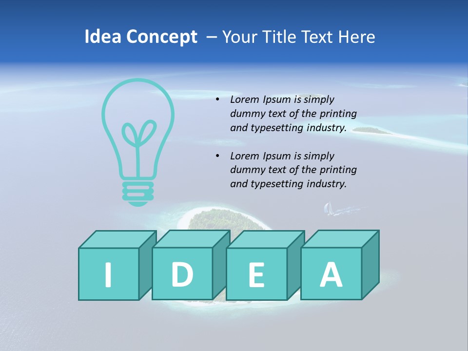 Desertico Esotiche Cuore PowerPoint Template