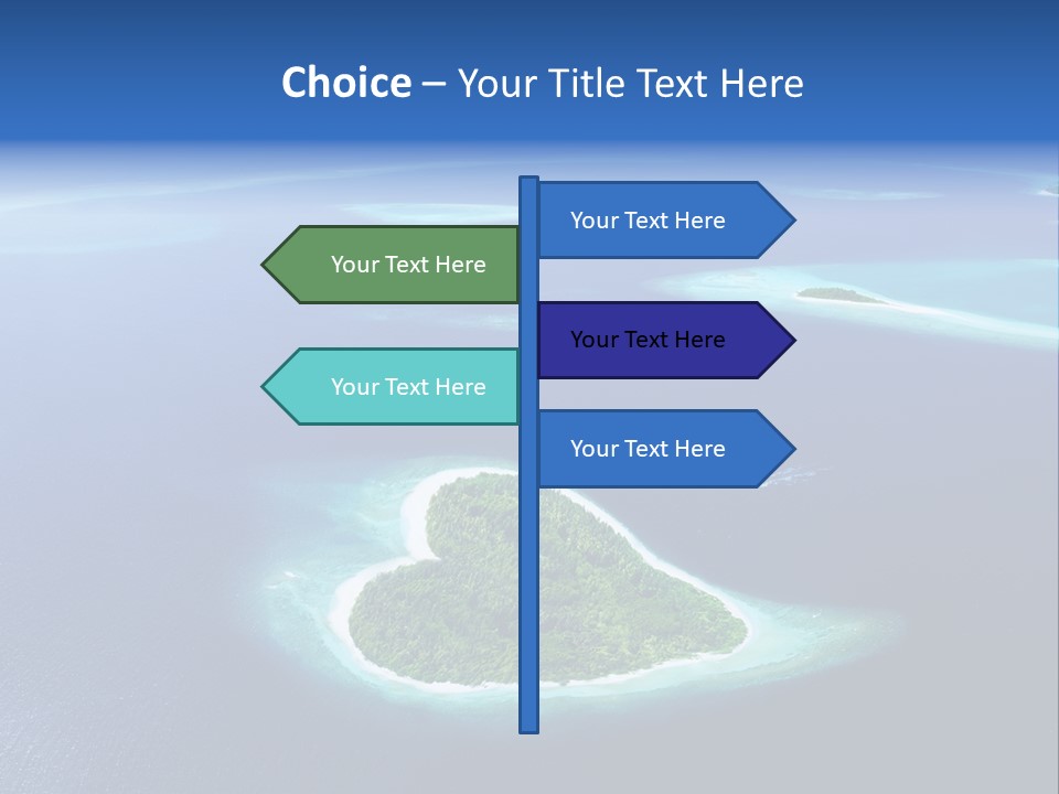 Desertico Esotiche Cuore PowerPoint Template