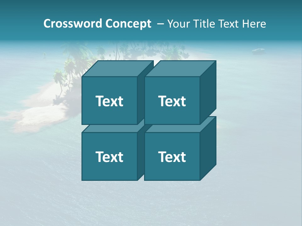 Scenic Reef Ocean PowerPoint Template