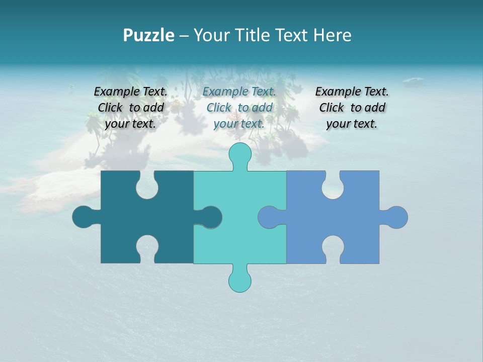 Scenic Reef Ocean PowerPoint Template