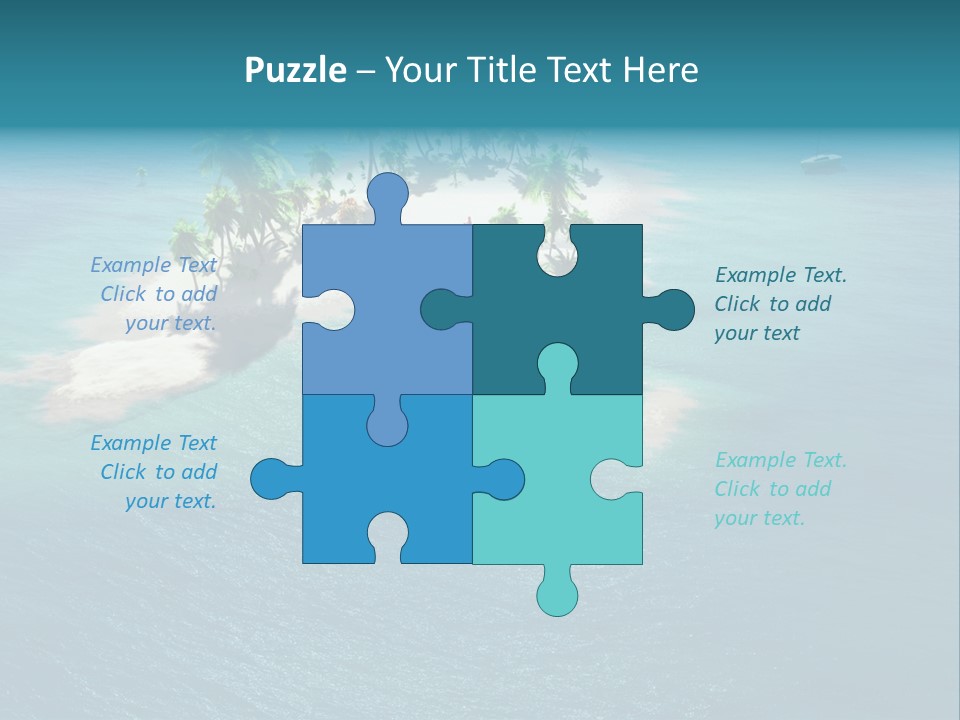 Scenic Reef Ocean PowerPoint Template