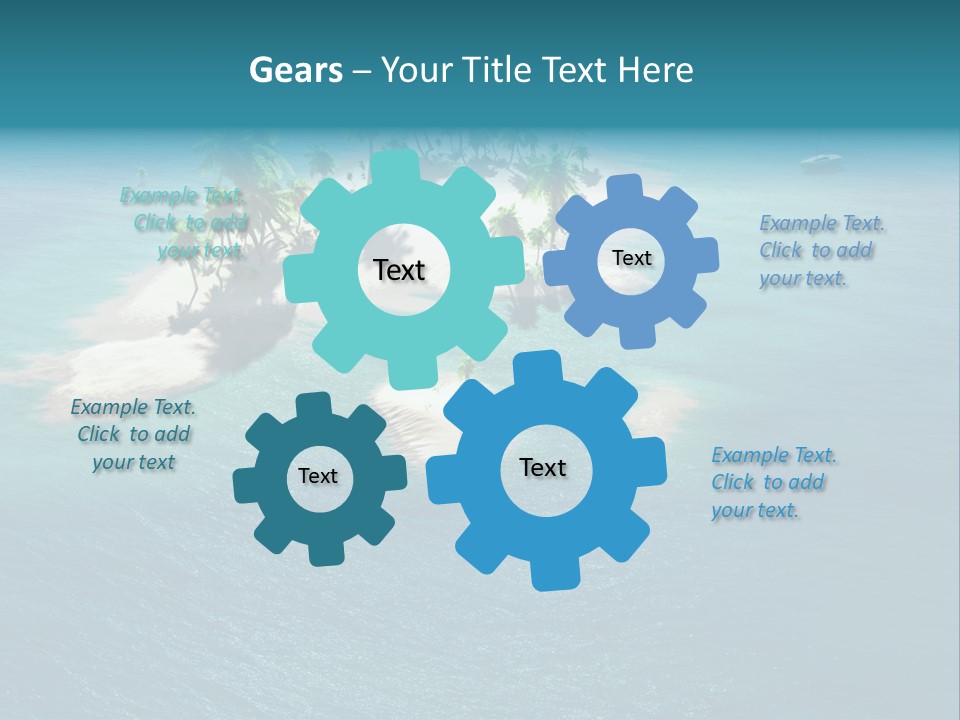 Scenic Reef Ocean PowerPoint Template