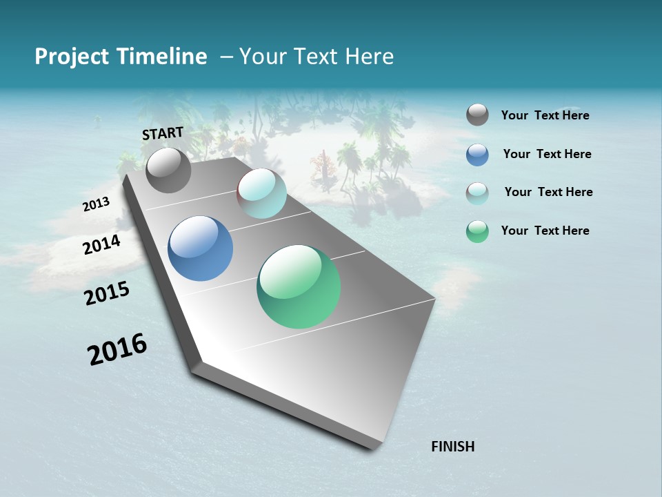 Scenic Reef Ocean PowerPoint Template