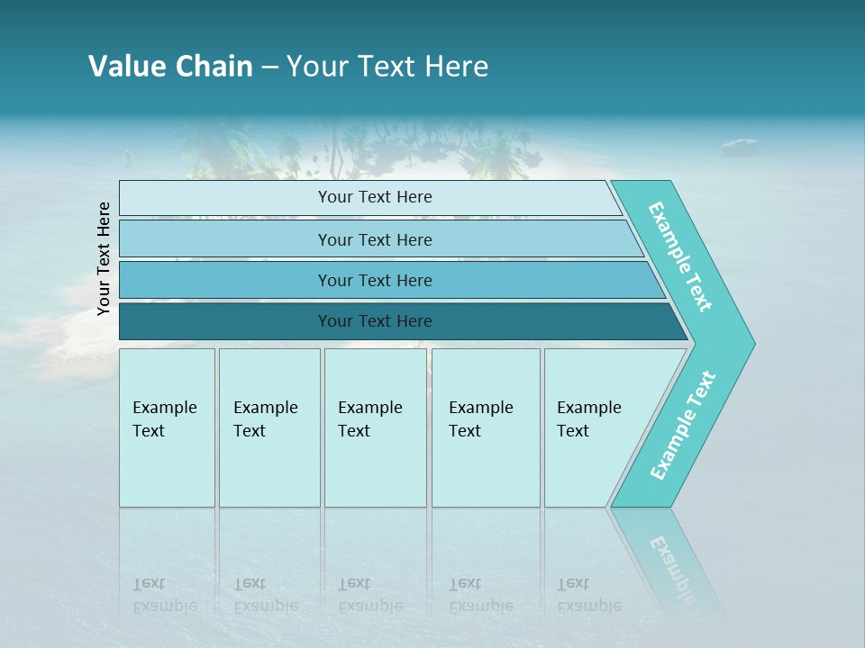 Scenic Reef Ocean PowerPoint Template
