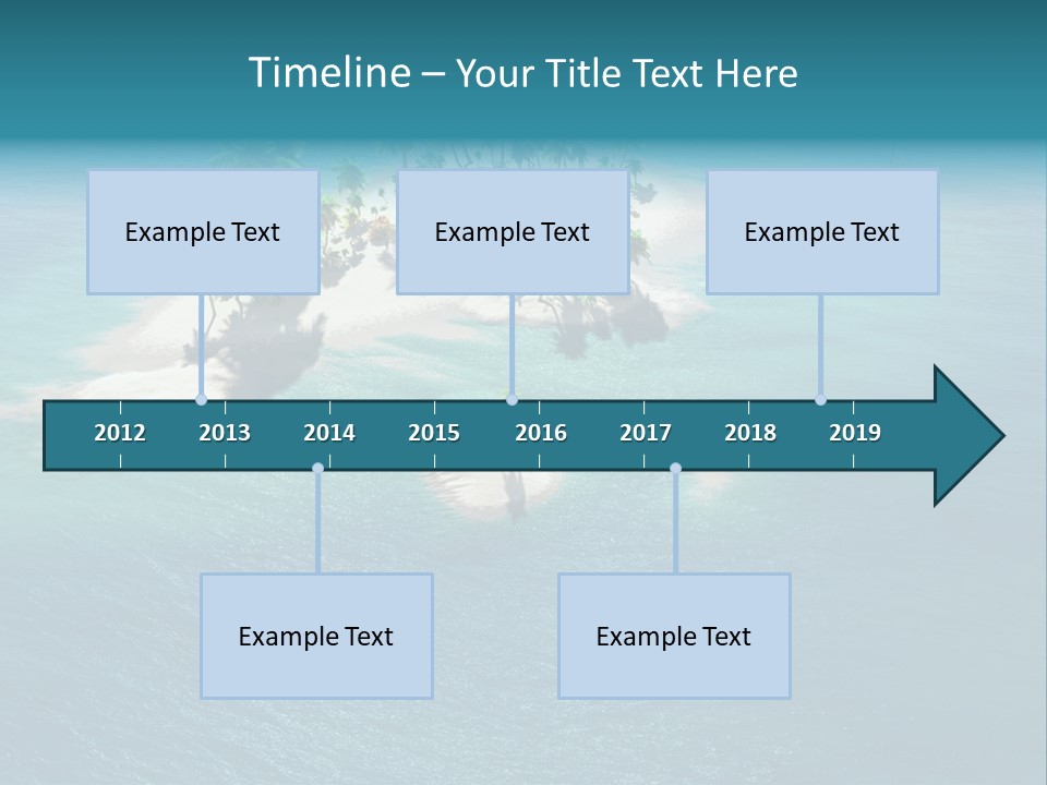 Scenic Reef Ocean PowerPoint Template