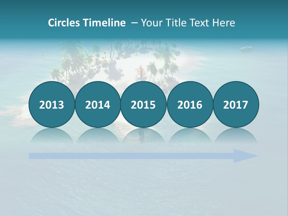 Scenic Reef Ocean PowerPoint Template