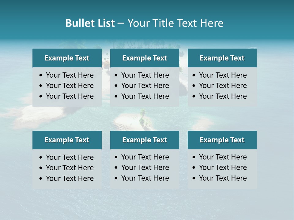 Scenic Reef Ocean PowerPoint Template