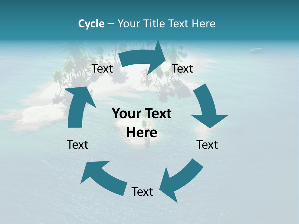 Scenic Reef Ocean PowerPoint Template