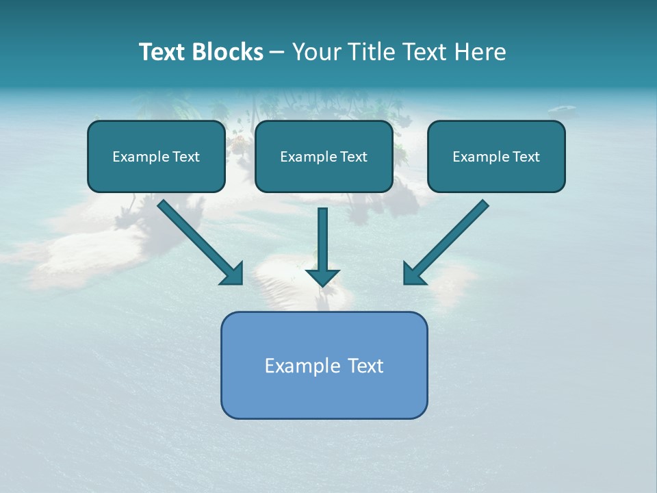 Scenic Reef Ocean PowerPoint Template