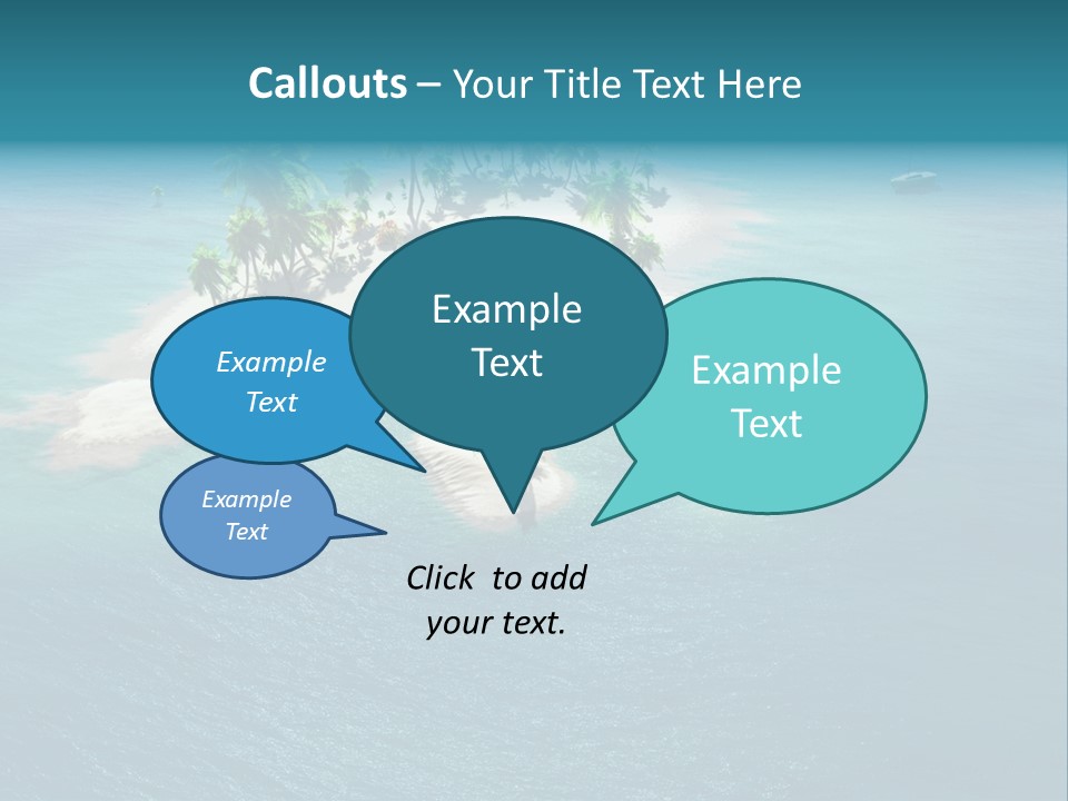 Scenic Reef Ocean PowerPoint Template