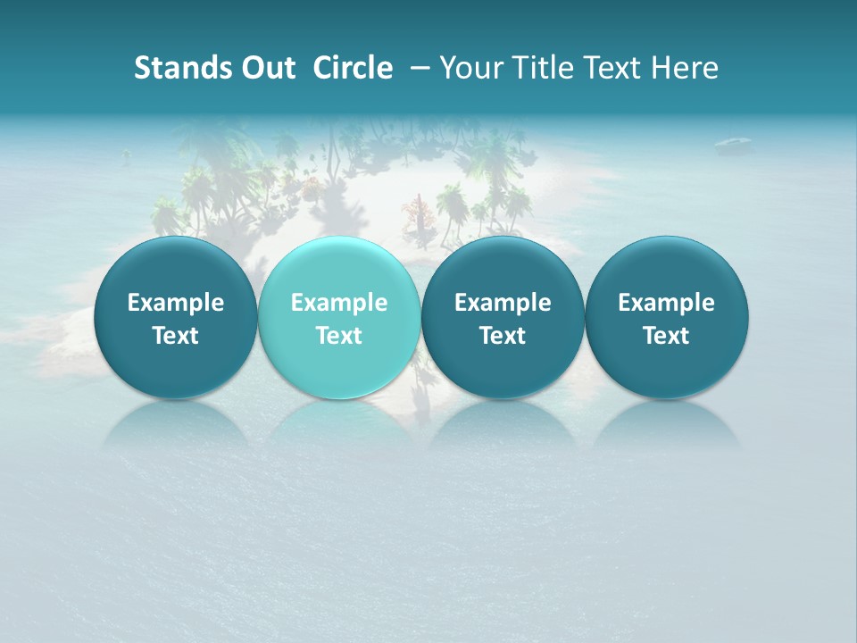 Scenic Reef Ocean PowerPoint Template
