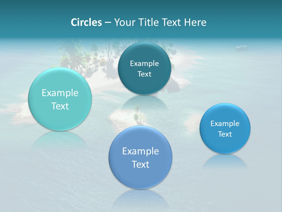 Scenic Reef Ocean PowerPoint Template