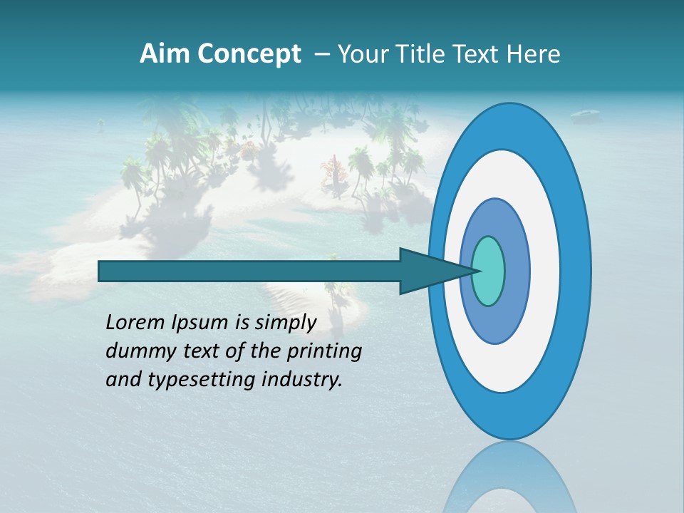 Scenic Reef Ocean PowerPoint Template