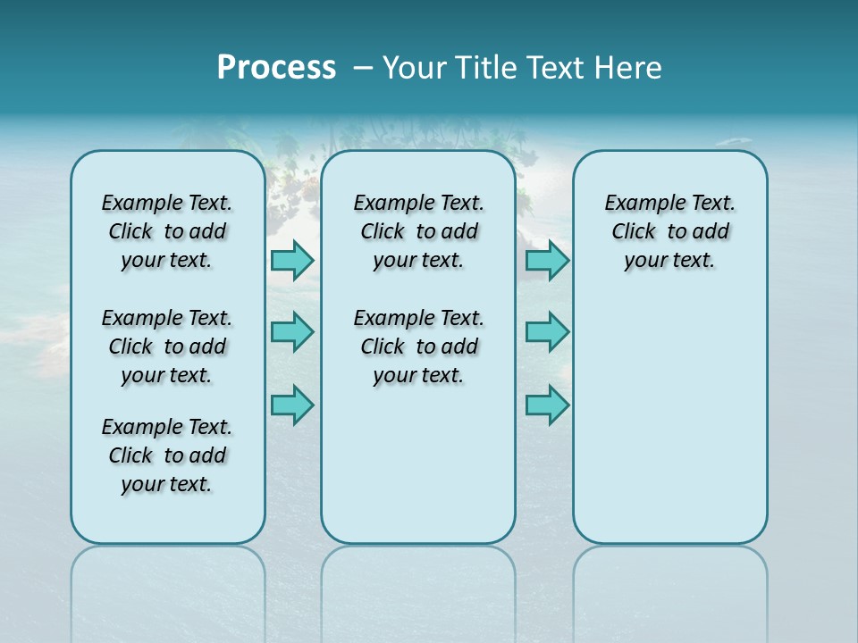 Scenic Reef Ocean PowerPoint Template