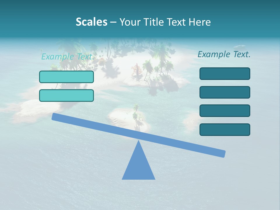 Scenic Reef Ocean PowerPoint Template