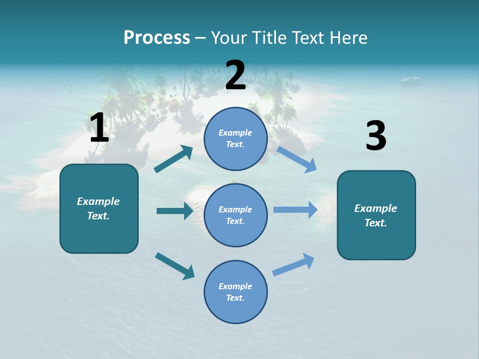 Scenic Reef Ocean PowerPoint Template