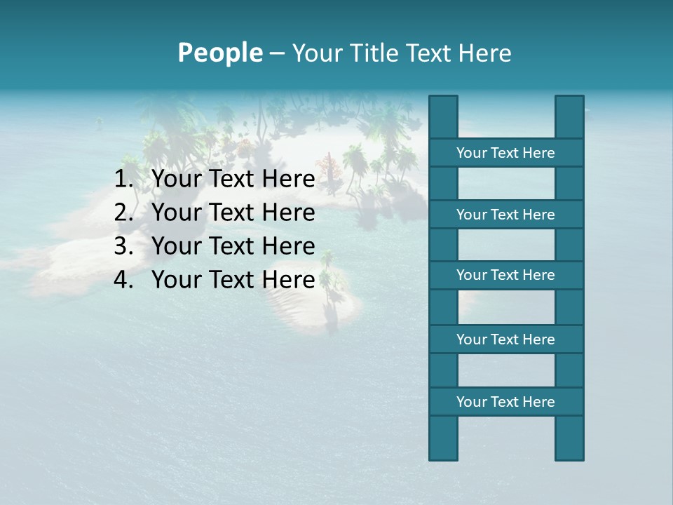 Scenic Reef Ocean PowerPoint Template