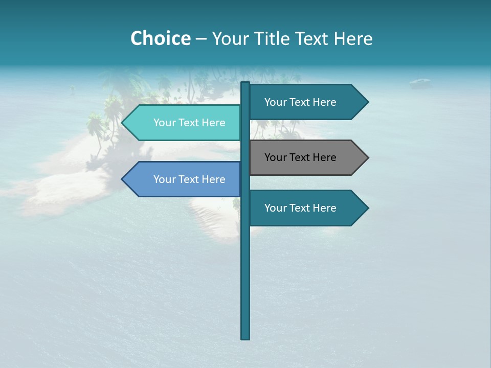 Scenic Reef Ocean PowerPoint Template