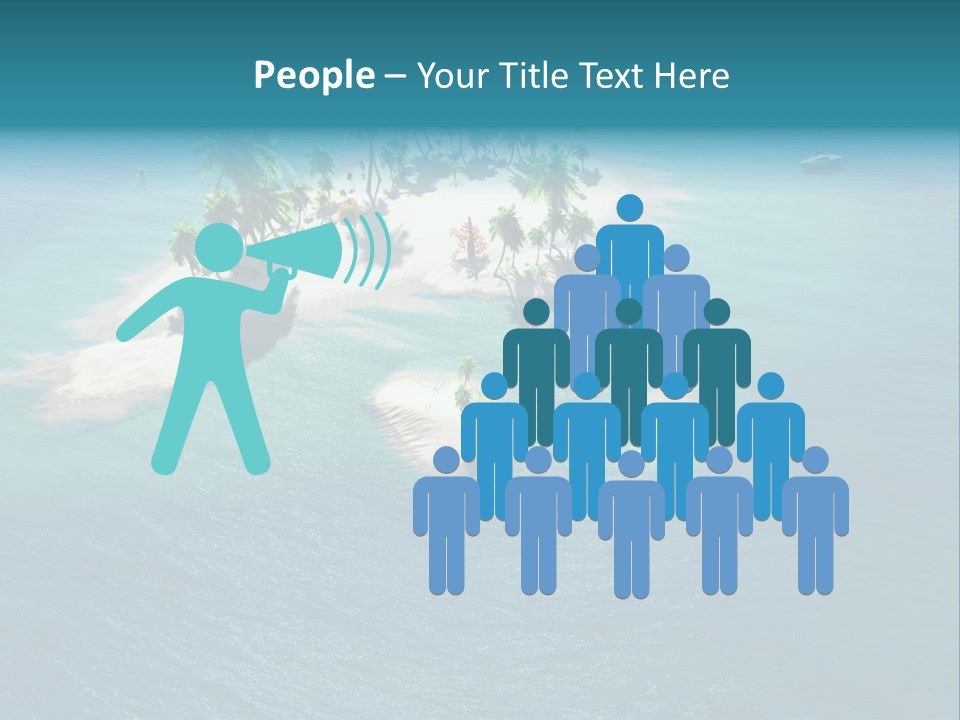 Scenic Reef Ocean PowerPoint Template