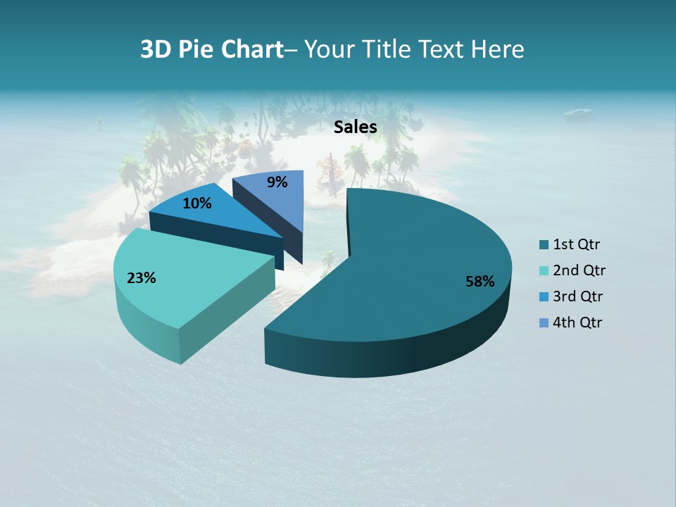 Scenic Reef Ocean PowerPoint Template