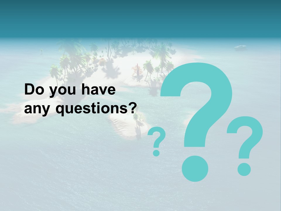 Scenic Reef Ocean PowerPoint Template