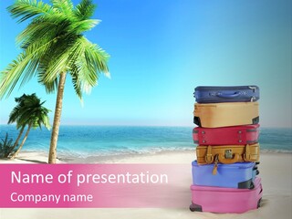 Marine Water Case PowerPoint Template