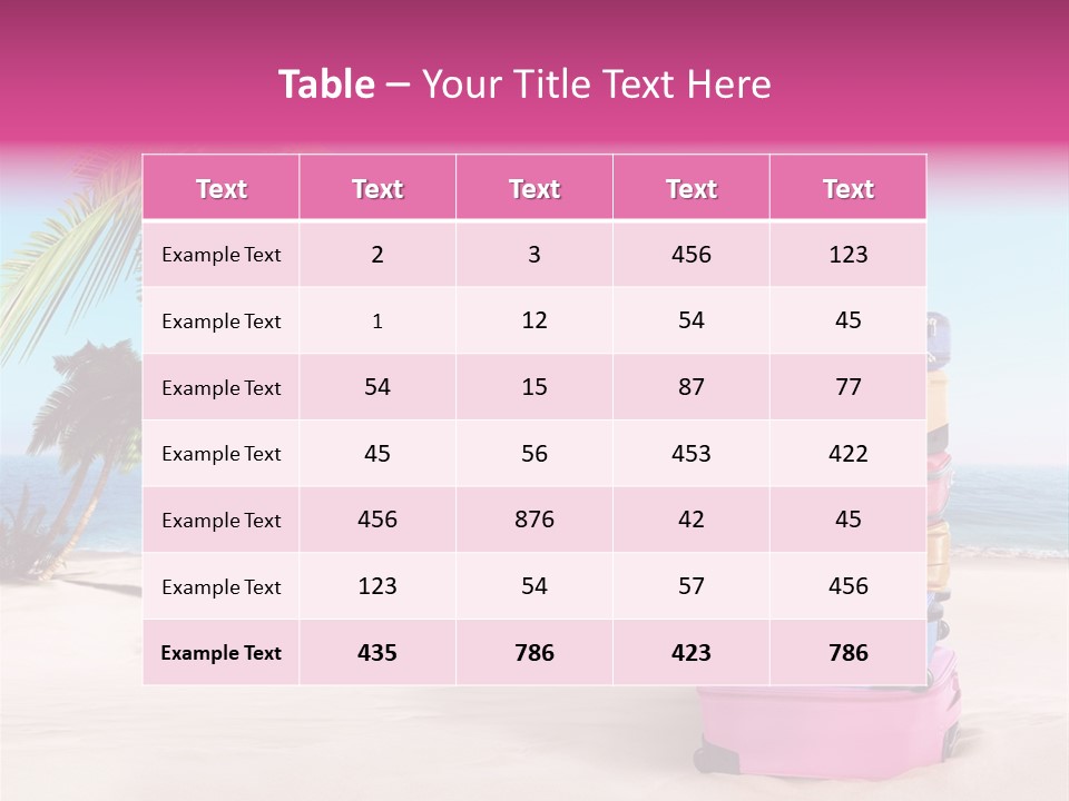 Marine Water Case PowerPoint Template