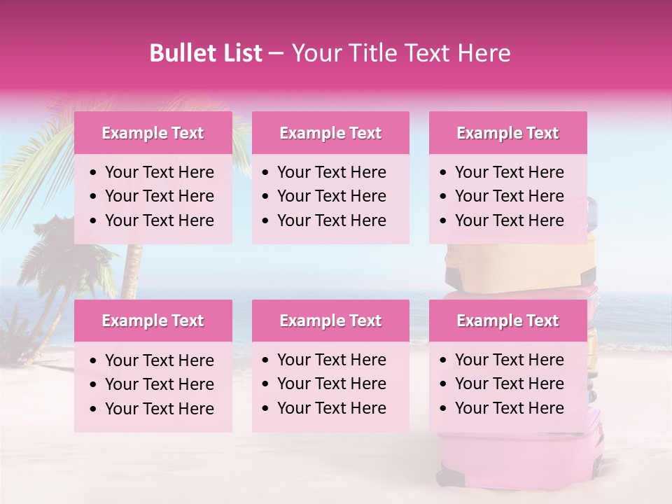 Marine Water Case PowerPoint Template