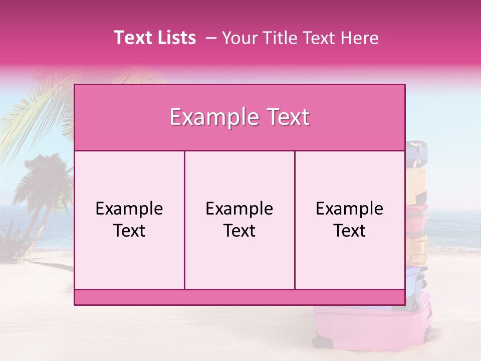 Marine Water Case PowerPoint Template