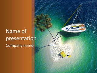 Beauty Reef View PowerPoint Template