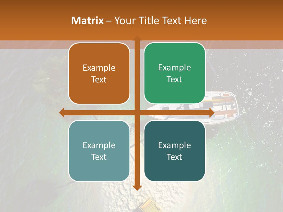 Beauty Reef View PowerPoint Template