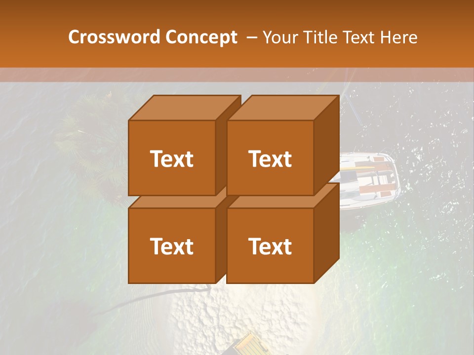 Beauty Reef View PowerPoint Template