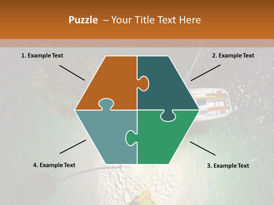 Beauty Reef View PowerPoint Template