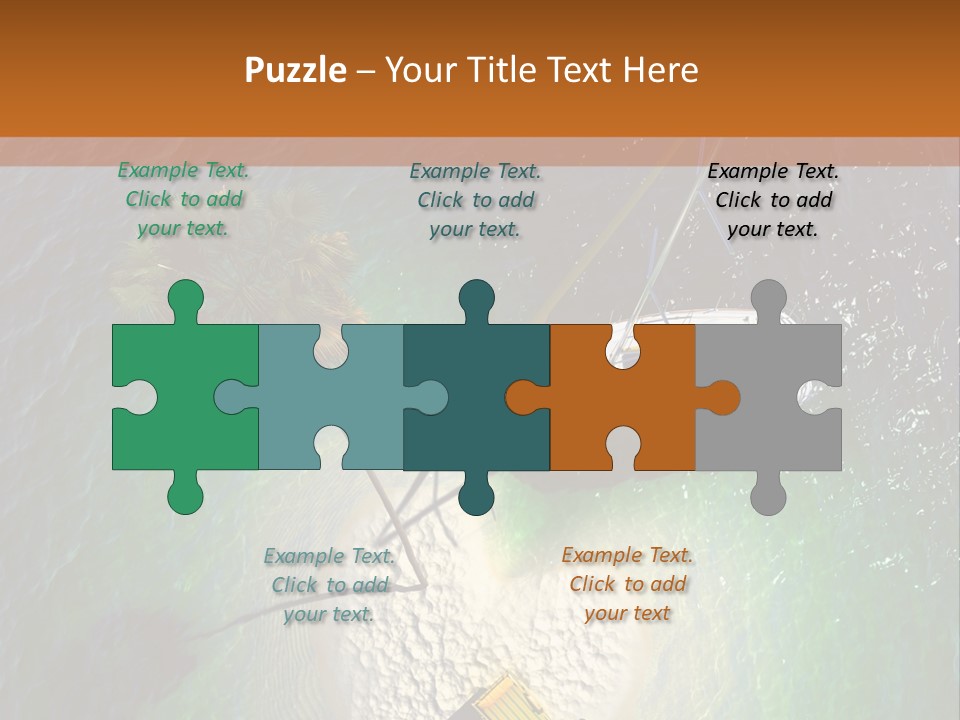 Beauty Reef View PowerPoint Template