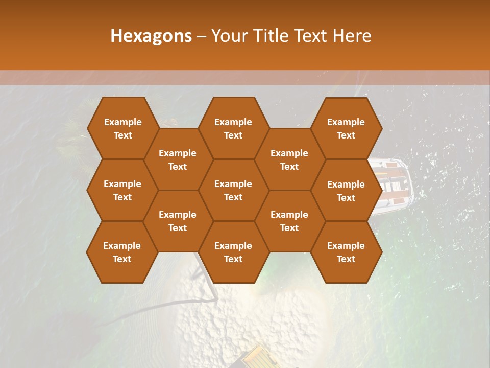 Beauty Reef View PowerPoint Template