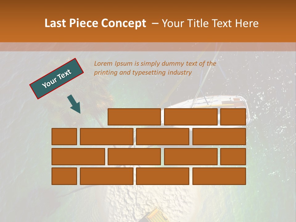 Beauty Reef View PowerPoint Template