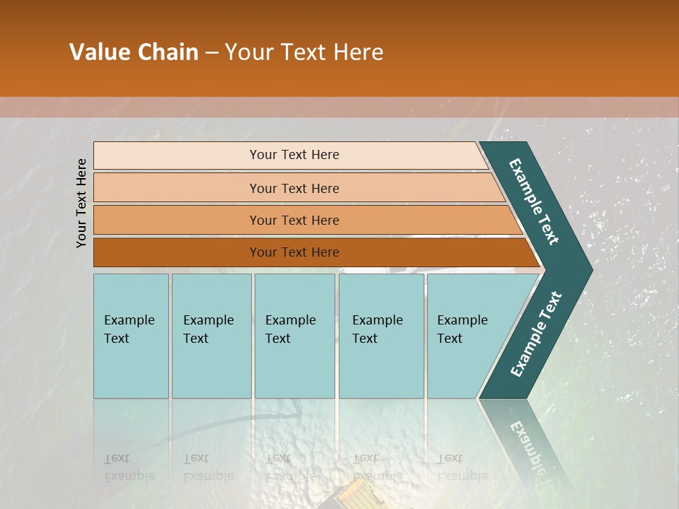 Beauty Reef View PowerPoint Template