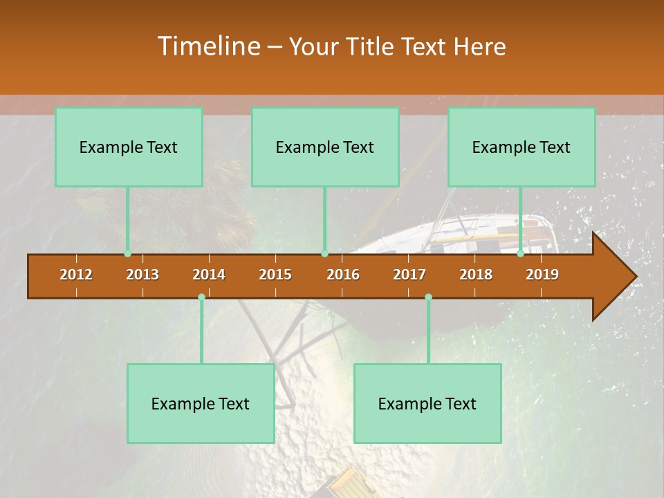 Beauty Reef View PowerPoint Template