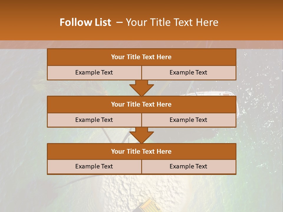 Beauty Reef View PowerPoint Template