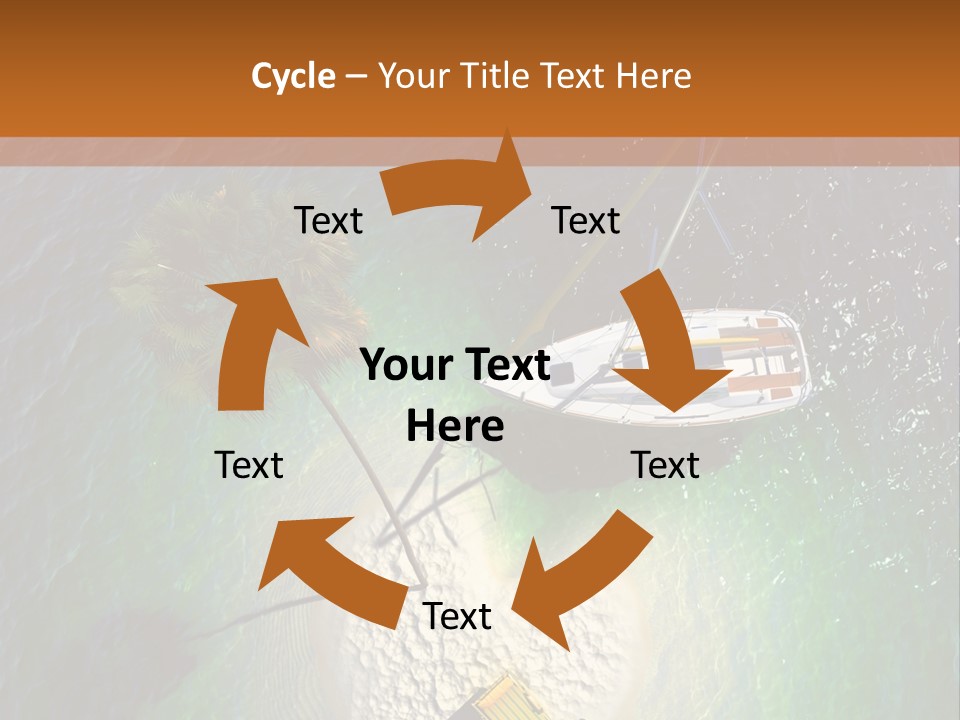 Beauty Reef View PowerPoint Template