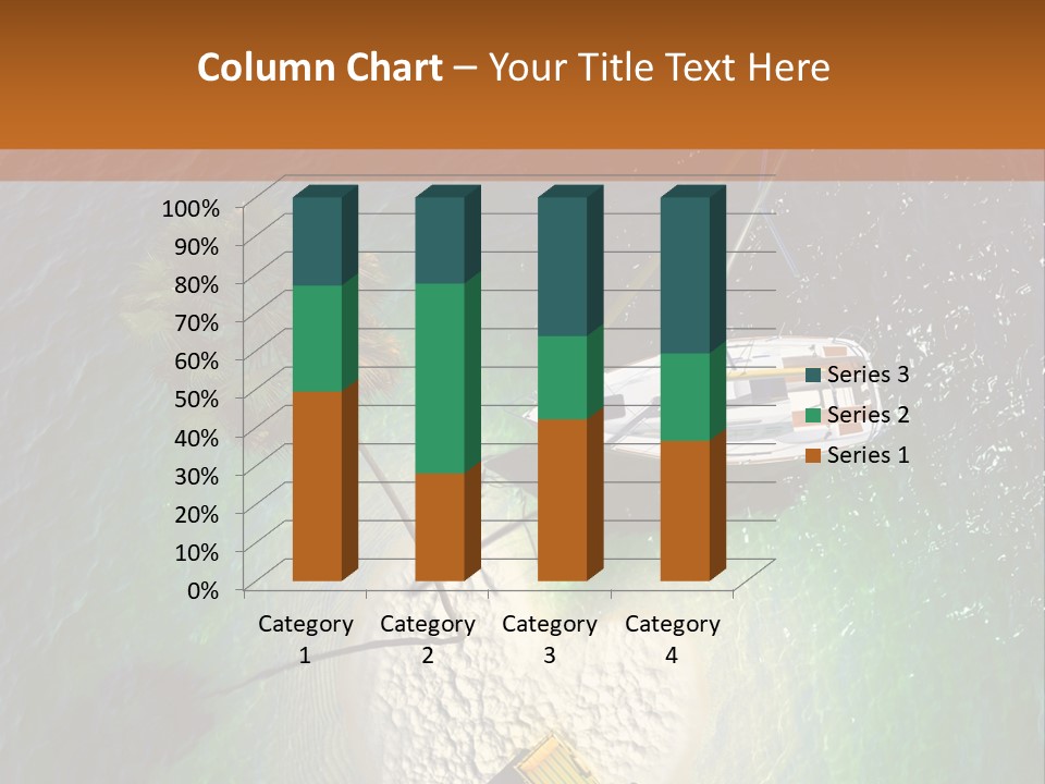 Beauty Reef View PowerPoint Template