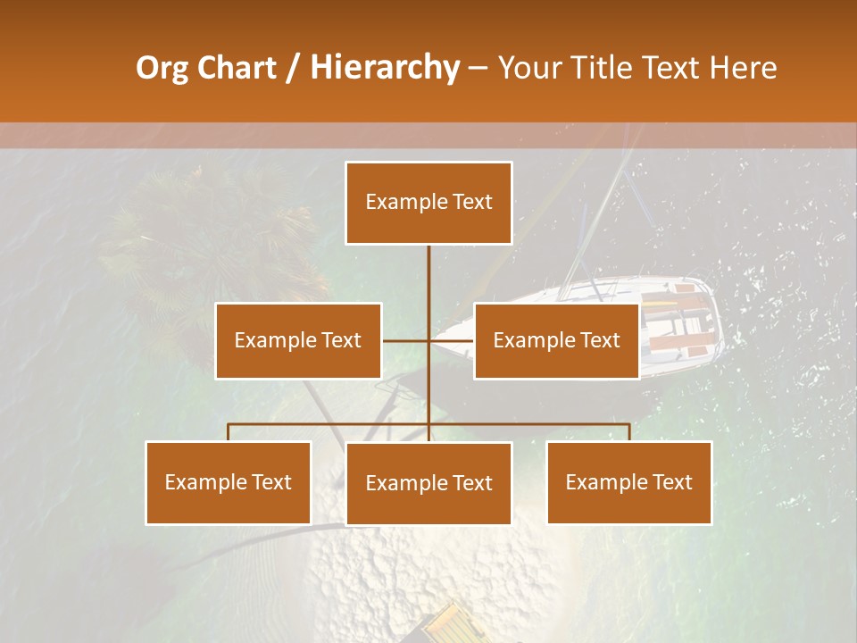 Beauty Reef View PowerPoint Template