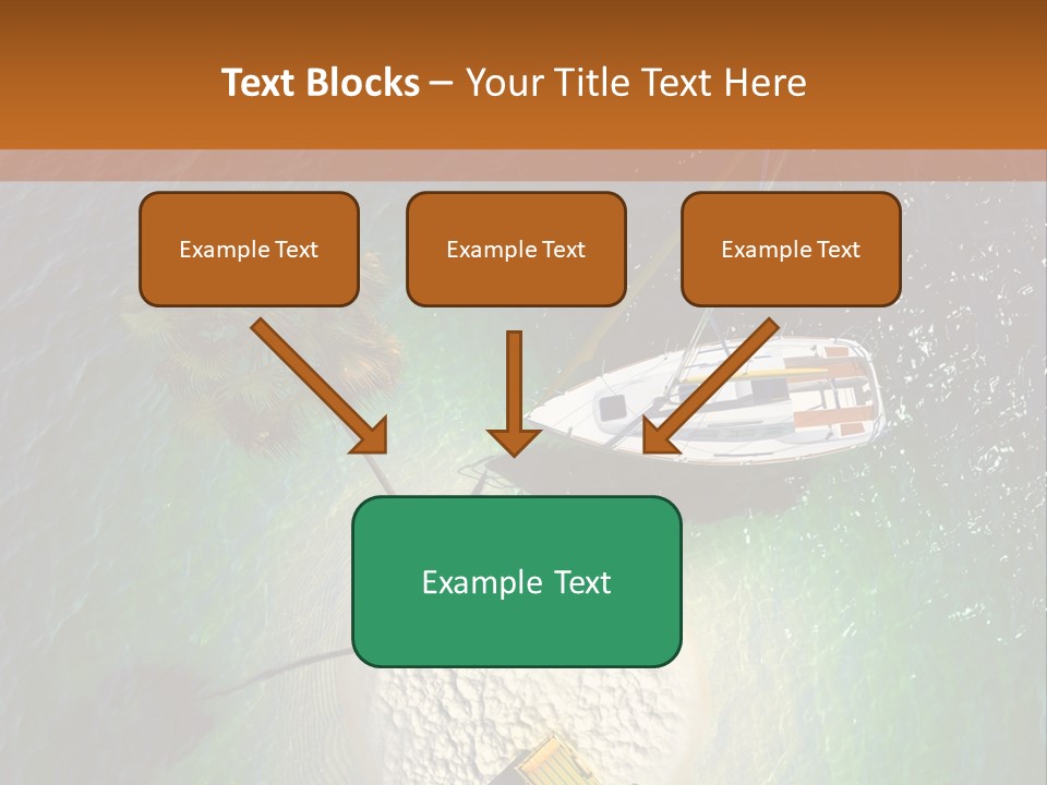 Beauty Reef View PowerPoint Template
