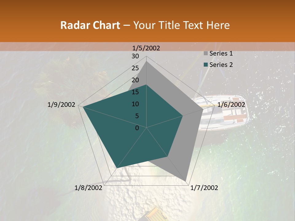 Beauty Reef View PowerPoint Template