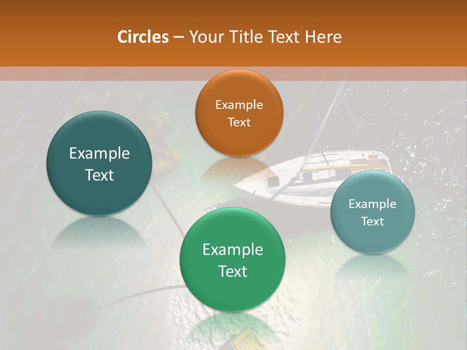 Beauty Reef View PowerPoint Template