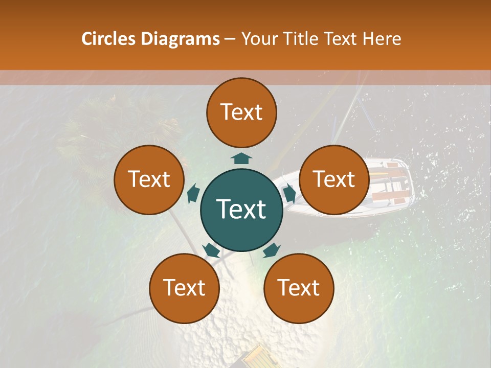 Beauty Reef View PowerPoint Template