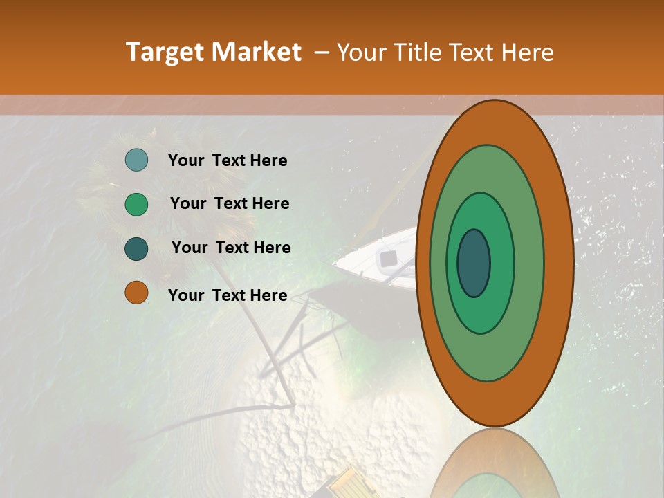 Beauty Reef View PowerPoint Template